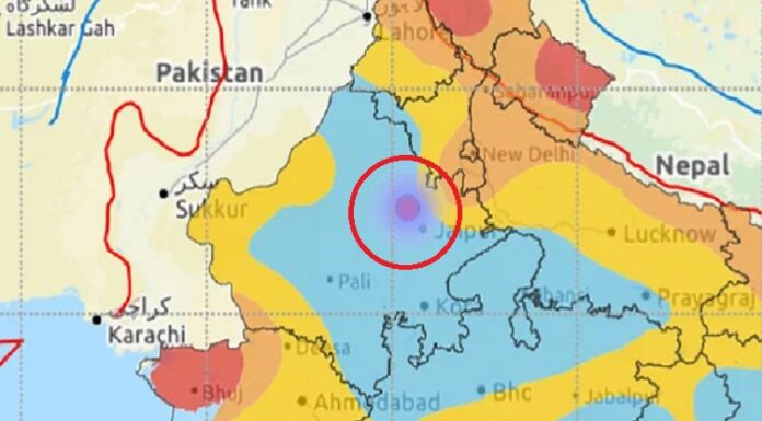 4.2 magnitude earthquake hits Alwar in Rajasthan
