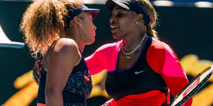 Naomi Osaka sees Serena Williams