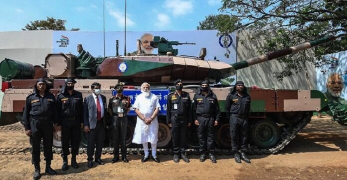 PM-Modi-hands-over-118-Arjun-MK-1A-tanks