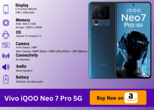 Vivo iQOO Neo 7 Pro 5G